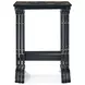 Brushwork Black and Gold Terrace Occasional Table Set