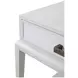 Coastal Sandbar Rectangular Flagler Side Table with Wallpaper