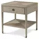 Willow Creek Riverwash Oak Square Westbrook Side Table