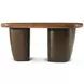 TA Originals Tiber and Almafi Rectangular Small Cocktail Table