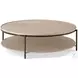 Repose Grey Oak 57" Round Coffee Table