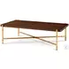 Kesden Pyramid Brown 55" Rectangular Cocktail Table