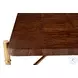 Kesden Pyramid Brown 55" Rectangular Cocktail Table