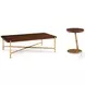 Kesden Pyramid Brown 55" Rectangular Occasional Table Set