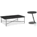 Kesden Silent Black 55" Rectangular Occasional Table Set