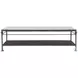 Spencer London Quartz And Cast Metal 60" Rectangular Occasional Table Set