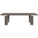 Judith Leiber Mink 58" Rectangular Cocktail Table
