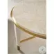 Judith Leiber JL Feather And Solstice 42" Round Occasional Table Set