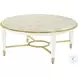 Judith Leiber JL Feather And Solstice 42" Round Occasional Table Set