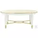 Judith Leiber JL Feather And Solstice 42" Round Occasional Table Set