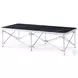 Spencer London Nickel Plated 60" Rectangular Cocktail Table
