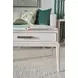 Coastal Sandbar Rectangular Singer Cocktail Table with Wallpaper