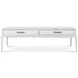 Coastal Sandbar Rectangular Singer Cocktail Table with Wallpaper