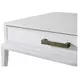 Coastal Sandbar Rectangular Singer Cocktail Table with Wallpaper