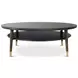 Spencer Green Park Fumed Round Stratton Street Occasional Table Set