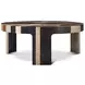 Orbis Brown and Beige Round Sundrift Occasional Table Set