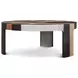 Orbis Brown and Beige Round Sundrift Occasional Table Set
