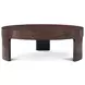 Orbis Pyramid Brown Round Terra Small Nesting Table
