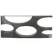 Essence Volcanic Metal 79" Rectangular Console Table