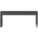 Maxwell Obsidian And Shagreen 72" 2 Drawer Rectangular Console Table