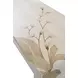 Bouquet Buttercream and Beige Rectangular Console Table