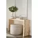 Bouquet Buttercream and Beige Rectangular Console Table