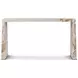 Bouquet Buttercream and Beige Rectangular Console Table