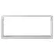 Coastal Sandbar Rectangular Royal Palm Console Table