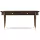 Spencer Green Park Fumed and Gold Oval Curzon Console Table