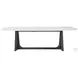 Repose Charcoal Oak And Quartz 102" Extendable Rectangular Dining Table