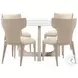 Repose Grey Oak And Quartz 60" Round Dining Room Set