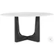 Repose Charcoal Oak And Quartz 60" Round Dining Table