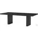 Kesden Silent Black 92" Extendable Rectangular Dining Table