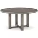 Hudson Pebble Gray 60" Round Dining Table