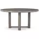 Hudson Pebble Gray 60" Round Dining Table