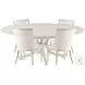 Surrey Dover Jupe Extendable 63" Round Dining Room Set
