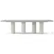 Maxwell Cashmere And Dove 108" Rectangular Dining Table
