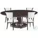 Spencer London Fulham Jupe Extendable 64" Round Dining Room Set