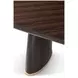 Spencer Green Park Fumed and Gallery Gold 128" Rectangular Hyde Park Extendable Dining Table