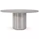 Spencer ST James Argento 60" Round Dining Table