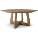 Coastal Tobacco 78" Extendable Oval St Armands Dining Room Set