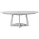 Coastal Sandbar 78" Extendable Oval St Armands Dining Table