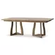 Coastal Tobacco 120" Extendable Rectangular Vero Dining Table
