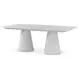 Coastal Sandbar 120" Extendable Rectangular Galveston Dining Room Set