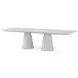 Coastal Sandbar 120" Extendable Rectangular Galveston Dining Room Set
