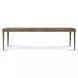 Willow Creek Tobacco 106" Extendable Rectangular Benton Hollow Dining Table