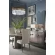 Spencer Green Park Fumed and Gallery Gold 60" Round Marble Top Belgravia Dining Table