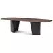 Judith Leiber Couture Bourbon 118" Rectangular Quartz Top Poise Dining Table