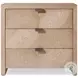 Catalina Dune 3 Drawer Nightstand