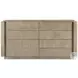 Repose Grey Oak 8 Drawer Dresser